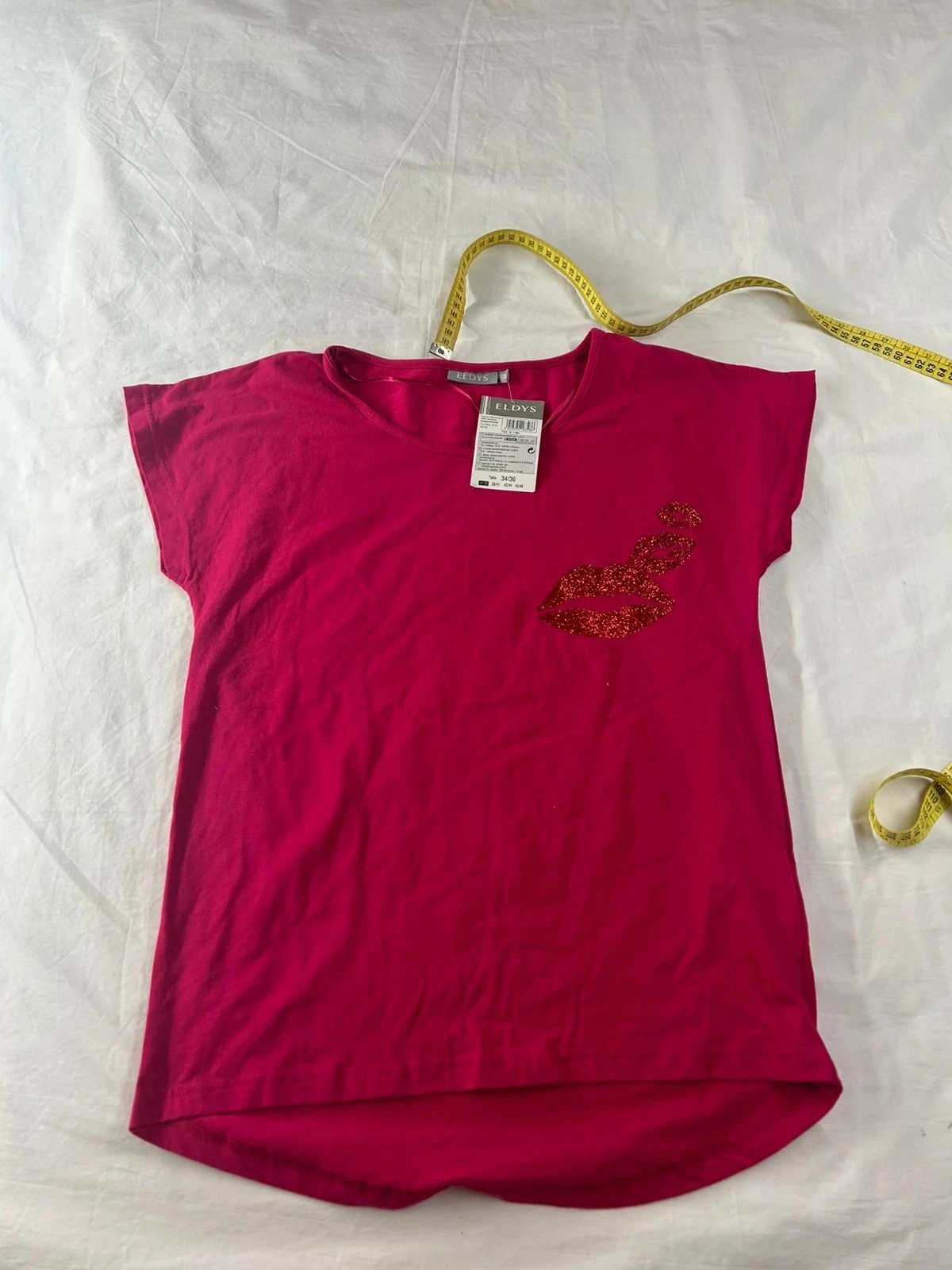 T-shirt rose fuschia eldys